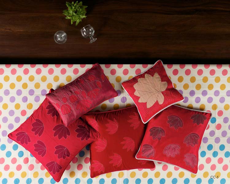Applique Cushion Cover