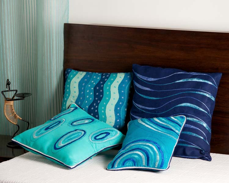 Hand Embroidered Cushion Covers
